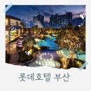 롯데헬스 | 롯데호텔 부산 드럭스트윈 수영장 헬스 체크아웃 이용후기