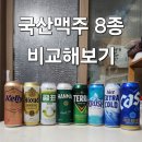 (주) 한맥 식품 | 켈리, 클라우드, 한맥, 곰표 국산 맥주 비교 솔직후기 2탄