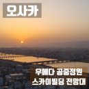 성창빌딩 앞 횡단보도 | 우메다 공중정원 일몰 야경 오사카 우메다 스카이빌딩 전망대 주유패스
