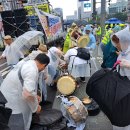 95차 촛불대행진,팔레스타인 연대행진에 촛불풍물단이 함께했습니다. 이미지