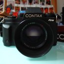 CONTAX Aria + Planar 50mm 1.4 mmj 필름 카메라 판매 합니다.~~~!! ^^ 이미지