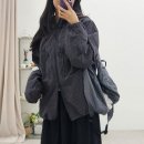 02-C | 봄 간절기 데일리 아우터로 딱 🌿 스파오 후드 윈드브레이커 SPJJG23C02 한 달 착용 후기