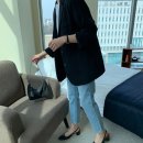 D01083 | MINNELOOK[앵콜상품](블랙자켓/무지반팔티/후드맨투맨/일자데님/슬랙스/박시롱티/밴딩팬츠)