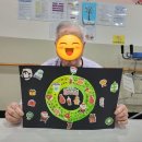 치매예방 인지놀이 | (이천)요양병원 치매예방 &#34;인지미술 프로그램&#34;물감놀이