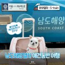 진´s 애기김밥 | 남도해양열차 S-train 기차여행 애견동반 좌석추천 노선 탑승후기