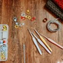 손뜨개 취미 이미지