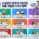 공단가스충전소 | 소상공인 바우처 25만원 사용처 총정리! 주유비·통신비·4대보험 되고, "이건" 안 됩니다 (2026 최신)