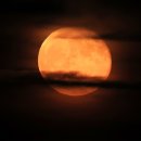 보름달. 슈퍼블루문 이미지