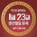 오늘의 운세 --- 2025년 1월 23일(음력 12월 24일) 壬辰 목요일 이미지