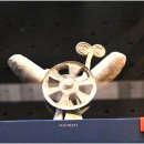 도기 바퀴장식 뿔잔 이미지