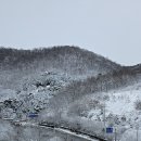 눈오는 광명 서독산 이미지