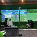 싱글 스크린 골프 이미지