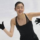 피겨 요정 김연아의 자신감 넘치는 모습 이미지