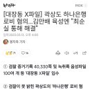 [대장동 X파일] 곽상도 하나은행 로비 혐의...김만배 육성엔 "최순실 통해 해결" 이미지