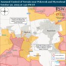 러시아 공세 작전 평가, 2025년 10월 30일 이미지