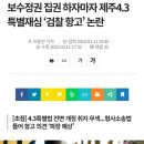 보수정권 집권 하자마자 제주4.3 특별재심 ‘검찰 항고’ 논란 이미지