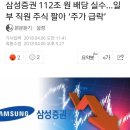 삼성증권직원들 잘못받은 삼성증권주식 500만주 팔아치워 이미지