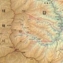 마대산(馬垈山)곰봉 김삿갓계곡, 면산(免山)낙동정맥 이미지