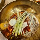김제 검산동 맛집 허면옥 물냉면 회냉면 점심 웨이팅 후기