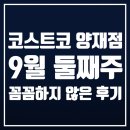 11590-9 | [장보기] 꼼꼼하지 않은 코스트코 후기, 9월 2주차 양재점