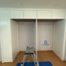 평촌두산위브리버뷰_상 | 안양 평촌 두산 위브 리버뷰 아파트 냉장고장 중간벽 제거 및 키큰장 제작