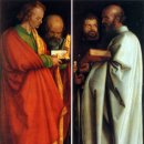 네 명의 사도들 (1526) - 알브레히트 뒤러 이미지