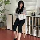 그레이라운드 | 여름 가디건 추천! 비플랫베네통 라인 메쉬 라운드넥 가디건 라이트그레이 후기