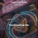 AI 창작 007 | Paper cup storm - SUNO 이미지