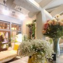 정원산책 카페 이미지