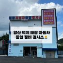 금강자동차종합정비 | 양산 덕계 태광 자동차 종합정비검사소-민간검사소 후기