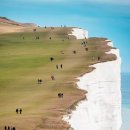 Seven Sisters Cliffs in southern England 🇬🇧 이미지