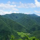 송락봉(팔삼봉888m).취적봉(吹笛峰△728.7m).덕산기계곡/강원 정선 이미지