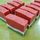 디자인 수박비누 이미지