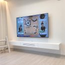 에스엠디퓨저 | 거실 인테리어 완성! 선반여왕 벽걸이 TV 선반 설치 후기