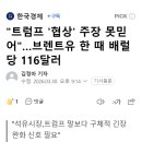 "트럼프 '협상' 주장 못믿어"…브렌트유 한 때 배럴당 116달러 이미지