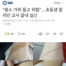 "평소 가위 들고 위협"…초등생 말리던 교사 끝내 실신 이미지