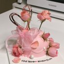 살랑 | 마산당일케이크 프롬살랑케이크 미니생화케이크 후기