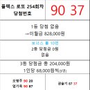 플렉스 로또 254회차 당첨자 이미지