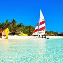 바다에 누워 이미지