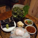 김밥&라면 | 발산 횟집 대나무숙성회관 발산점, 광어소금김밥 홍게해물라면 후기