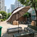 바람 | 캠핑 파라솔 고정 한 번 제대로 해보니 바람 걱정 끝난 후기