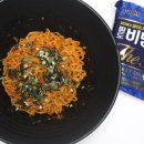 팔도매운칼국수 | 팔도비빔면 더블루 후기, 칼국수 식감이 더해진 신상라면 맛은 과연 그대로일까?