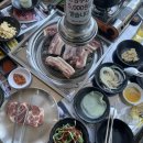 숯불갈비 통큰 무한삼겹 이미지