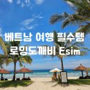 도깨비 인터넷 | 베트남 이심 추천 무제한 로밍도깨비 후기] 로깨비톡 베트남 여행 준비물 추천