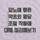 인삼약초로 | 당뇨에 좋은 약초와 혈당 조절 작용에 대해 정리해보기