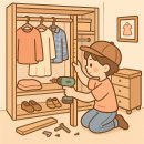 셀프 드레스룸 완벽 가이드: 작은 공간을 넉넉하게, 직접 시공 후기 및 꿀팁✨