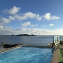 붉은바다 펜션 | [씨사이드뷰2] 창밖 풍경이 예술이던 그 숙소, 제주 서쪽 루프탑 수영장, 오션뷰 스파펜션 후기