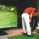 부킹 스크린 골프 이미지