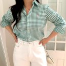색감 너무예쁜 빅보이즈 깅엄셔츠 이미지