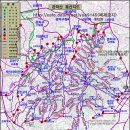 (10-1) 관악산 등산지도, 등산코스, 산행지도 및 등산로입구 안내(봉천아파트-제2국기봉능선-사당능선-관악산정상) 이미지